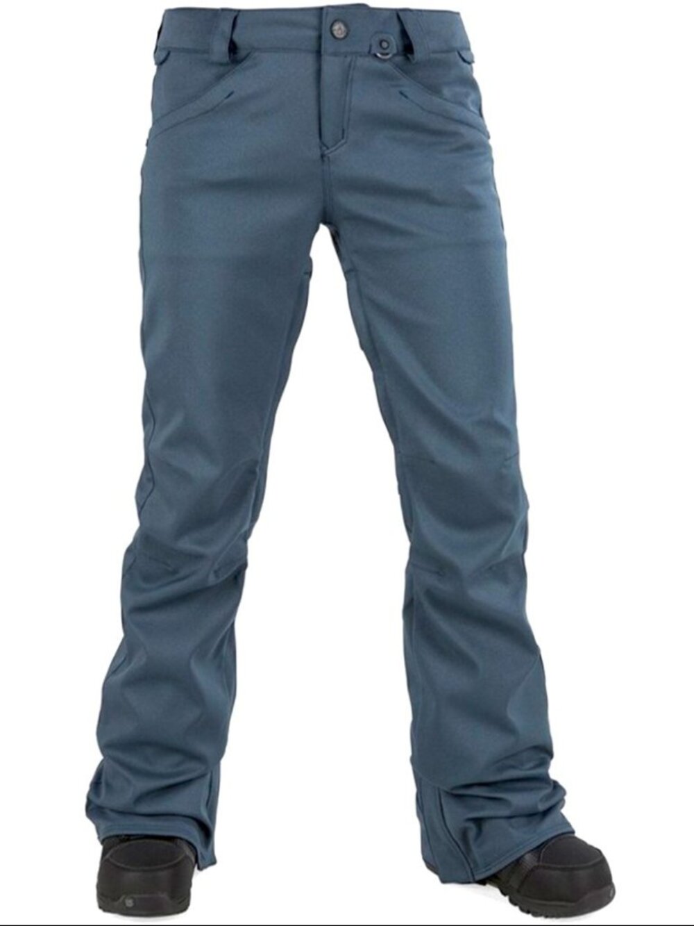 Volcom “Species” slim fit skinny Stretch ski/snowboard Navy Pant Size Medium